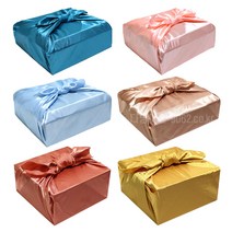 공단보자기 중 10장 예쁜선물 답례품 포장 명절선물용, 핑크(중)90x90 10장