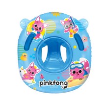 위니코니 미키마우스 미니마우스 팬콧 폴리 뽀로로 핑크퐁 캐릭터 아기 파라솔 보행기튜브, 10-1.핑크퐁 베이직 쿠션보행기(블루)