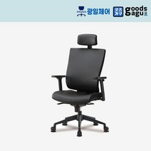GG 프로맥스B형 대 사무용 편안한 기능성 의자, 검정