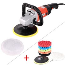 무선광택기 자동차 듀어 전동 폴리싱 기계 셀프 광택 전문 고성능 광택기 에어 팜 듀얼 액션, 2.브라운