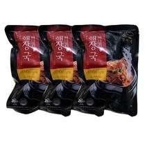 걸쭉하고 칼칼한 맛 다모아식품 모아네 뼈다귀 해장국(600g) 뼈해장국, 600g, 3팩