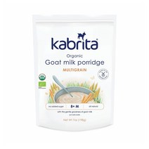 카브리타 Kabrita Organic Goat Milk Porridge 오가닉 산양분유 포리지 멀티그레인 7 oz (198g) 6팩