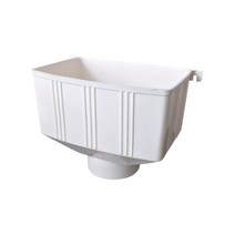 PVC 지붕 빗물받이 깔때기 배수관 처마 낙수관 홈통, 110형확대및두꺼워짐(슬리브외부), 1개