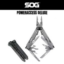 SOG Knives & Tool PowerAccess Deluxe Hex Bit Kit PA2001디럭스 멀티툴 비트 키트 한강사, 1개