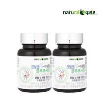 내츄럴가이아 내츄럴가이아 관절앤N-아세틸글루코사민 4개월분, 상세 설명 참조, 단일옵션