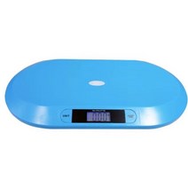 펫쓰GO펫쓰고 반려동물 디지털 체중계 아기 베이비 강아지 고양이 신생아 몸무게 저울 체중, 블루