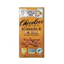 Chocolove 초코러브 아몬드 씨솔트 다크 초콜렛 90g 165191