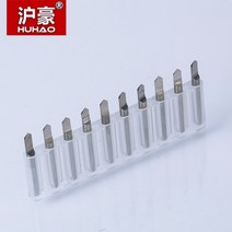 밀링 커터 10 개/몫 3.175mm CNC 라우터 비트 각도 45 PCB 엔드 밀 카바이드 커터 기계 액세서리, 06 J3 4503