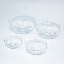 현대교역 유리볼 팩볼 강화유리볼 크림볼 시험용유리볼 (대.중.소) 10개&20개 묶음, 20개