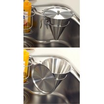 개수대 음식 쓰레기 탈수 스텐 거름망 배수구 물빠짐 싱크대 커버 막힘방지 음쓰망