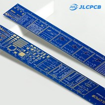 JLCPCB DIY 31*207mm 다기능 PCB 전자 눈금자 측정 도구 저항 커패시터, 02 파란
