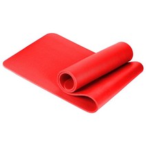 빌드온 홈트 헬스 운동 요가매트 10mm 빨강