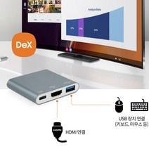 서피스스튜디오2 Type C to HDMI 컨버터 멀티허브/미러링, FW HDMI컨버터