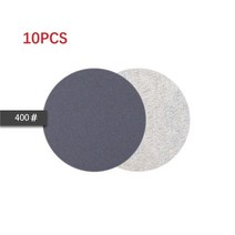 3인치 실리콘 카바이드 샌딩 디스크 10 개 습식/건식 패드 샌드페이퍼 240-10000 그릿 폴리싱 연마 공구, 03 400