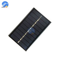 태양 전지 패널 2V 5V 6V 미니 DIY 배터리 휴폰 충전기 휴 0.3W 1W 1.2W 2W 5W, 02 0.8W