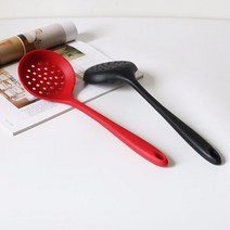 애플트레이더 실리콘 타공국자 대사이즈 망국자 면국자 거름국자 한국식약청 미국FDA 유럽LFGB 승인 (블랙), 실리콘 거름국자