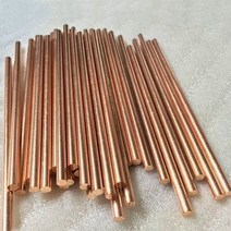 황동 봉 4 5 6 8 길이 500mm 적색 구리 막대 단단한 순수 원형 전극 직경 1-10mm 미세 1 개, [08] 2.5x500mm 1pcs