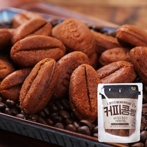 [KT알파쇼핑][만쥬데이]부드럽고 은은한 커피콩빵 9개입 x 7봉 (총 490g)