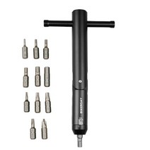 2-8nm 조정 가능한 토크 렌치 자전거 수리 스패너 손 도구 키트 다기능 자전거 수리, 2-블랙