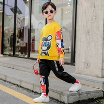 성은홀릭 남아 트렌드 베어 상하복 바지세트