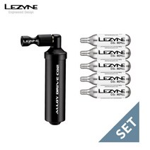 리자인 펌프 알로이드라이브CO2 16g CO2 카트리지 5개, 실버