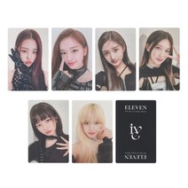 아이브포카 아이브 굿즈 포토카드 앨범 포카 6장 IVE 새 앨범 팬을위한 11 개의 사진 카드 won young an yu jin lomo 카드 컬렉션 선물 72, oss23950xk2