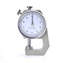 폭 측정기 0-10mm 0-20mm 다이얼 두께 게이지 가죽 종이 두께 가죽 필름 용지, a1-0-10mm, A1-0-10mm