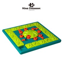 니나오토슨 강아지 노즈워크 장난감 트위스터 카지노 도그브릭 스마트 애견 퍼즐 세나개, 멀티 퍼즐, 1개