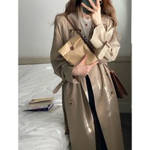여성 시그니처 트렌치 코트 롱롱기장 2컬러