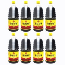 메주간장 마산몽고 1.5L X 8개 대용량 업소용 간장