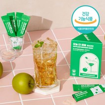 칼로비스 오늘 더 애플 청사과맛 1box (14일분) 애플페논 풋사과 다이어트 발포스틱