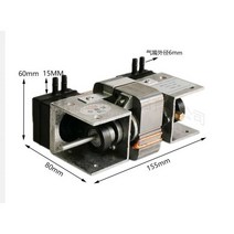 진공 펌프 스몰 220V 전기 오일 프리 무소음 아름다움 기계 악기 마이크로 부정적인 압력 흡입, 110V