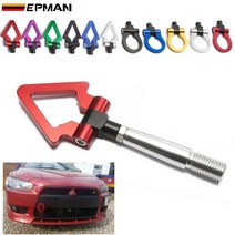 토우바 epman Racing cnc 빌렛 알루미늄 전면후면 일본 자동차 견인 링 후크, 초록