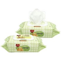 아망아망 베이직 캡형 가성비 다용도 물티슈100매x10팩, 베이직100매X10팩