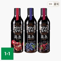 백년동안 현미발효 과일흑초 2병 골라담기 / 산수유석류 산머루복분자 블랙블루베리, 3. 백년동안 흑초 블랙블루베리 _2. 백년동안 흑초