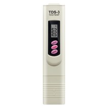 세균측정기디지털 PH 테스터 TDS 미터 LCD 디스플레이 측정 수질 순도 수영장 수족관 25%, 01 only 1pcs TDS Meter