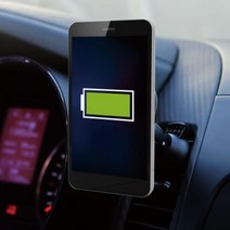 차량용 무선충전기 휴대폰 핸드폰거치대 포터2 봉고, 화이트