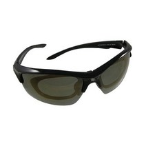 신한 광학 플로라이즈 밀러 렌즈 낚시용 편광 선글라스 SH7046, Inner Black Brown(Gold Coating)