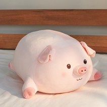 도림 귀여운 돼지 인형 모찌 쿠션, 4 초롱초롱 눈빛 가득, 40CM