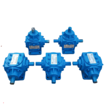 T2 직각 스티어링 기어 박스 변속기 정류자 감속기, 1 대 1 좌우 더블 아웃