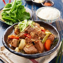 삼삼한 매운돼지 국물갈비찜 700g/1-2인분즉석간편조리, 삼삼한 매운돼지 국물갈비찜 700
