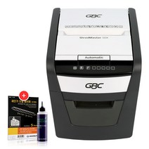 카피어랜드 GBC 오토 문서 세단기 자동급지 중형 20L 50매 크로스컷 Shredmaster 50X+오일페이퍼5매+전용오일, 단품