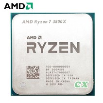 AMD Ryzen 7 3800X R7 3.9 GHz 8 코어 16 스레드 CPU 프로세서 7NM L3 = 32M 100-000000025 소켓 AM4, 한개옵션0