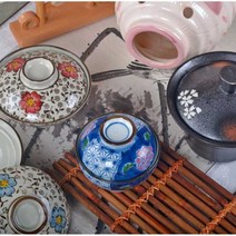 장어덮밥 그릇 규동 회덮밥 원형 식기 업소용 서빙용, 하늘색, 1개