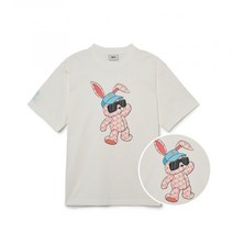 MLB 뉴 이어 래빗 반팔 티셔츠 NY Cream