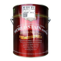 삼화페인트 월드스테인 목재용페인트, 3.5L, 월넛, 3500ml