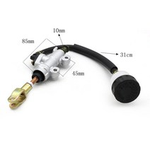 오토바이용 혼다 CBR250 용 리어 브레이크 마스터 실린더 펌프 400 600 1000 CB400 900 ATV 버기