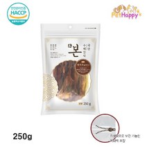 본 수제간식 돼지귀슬라이스 250g 강아지 애견 반려견 간식