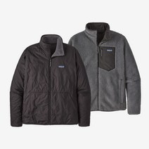 파타고니아 리버서블 후리스 셰르파 플리스 블랙 재킷 울 양면 울리에스터 아우터 Patagonia Reversible Woolyester Pile Jacket