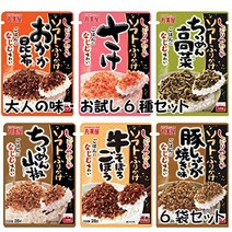 마루미야 소프트 후리카케 (치리멘 산초 28g) (오카카 다시마 28g) (치리멘 다카나 28g) 종 세트 조미료, 1개, 28g